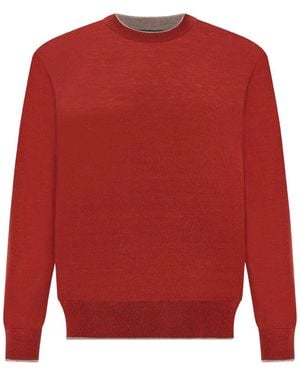 Paul & Shark Piuma-Wool Sweater - Red