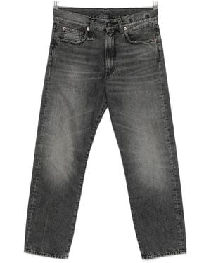 R13 Logo-Patch Jeans - Gray