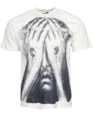 HELLSTAR Graphic-Print T-Shirt - Blue