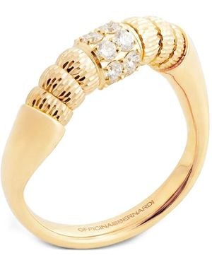 Officina Bernardi Enigma S Diamond Ring - Metallic