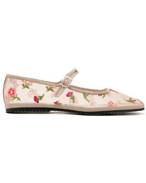 Capulet Bambinetta Girasole Ballet Flats - White