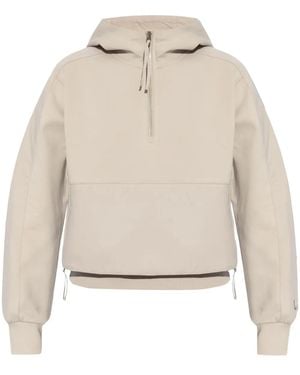 Moose Knuckles Zip-Up Hoodie - Natural