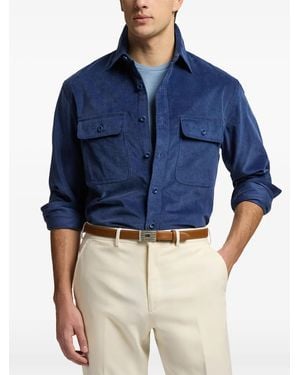 Ralph Lauren Fine-Wale Corduroy Shirt - Blue