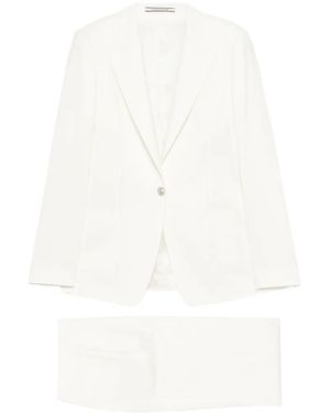 Tagliatore Traje Con Botones - Blanco