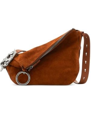 Burberry Borsa A Spalla Asimmetrica - Marrone