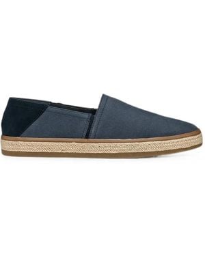Geox Alpargatas Pantelleria Con Suela Trenzada - Azul