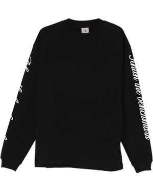 Rhun Long-Sleeve Top - Black
