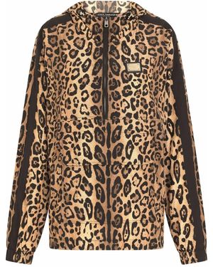 Dolce & Gabbana Giacca Con Stampa - Marrone