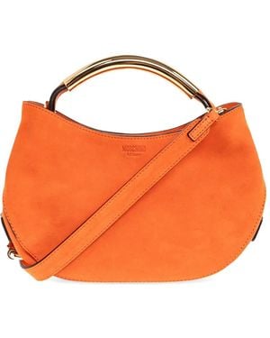 Moschino Small Handle Me Tote Bag - Orange