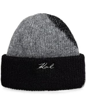 KARL LAGERFELD Beanie - Grau