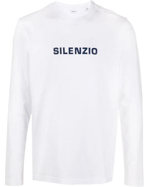 Aspesi T-Shirt À Manches Longues - Blanc