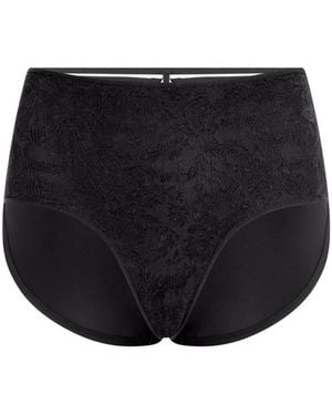 Marlies Dekkers Lace High-Waist Briefs - Black