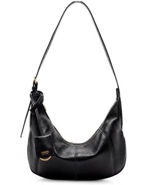 Lancel Victoire De Leather Shoulder Bag - Black