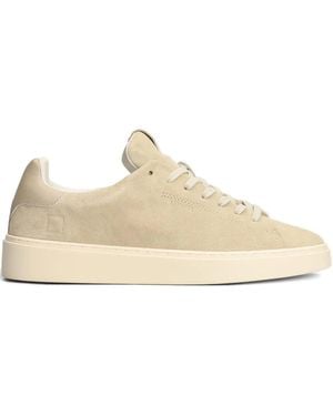 Date Suede Trainers - Natural