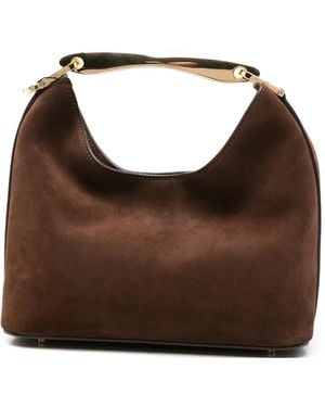 Elleme Small Boomerang Suede Tote Bag - Brown