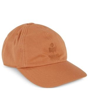 Isabel Marant Gorra con logo bordado - Marrón