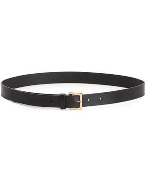 Fabiana Filippi Leather Belt - Black
