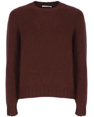 Oliver Lattughi Crew-Neck Jumper - Brown