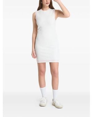 Guess Mouwloze Mini-Jurk - Wit