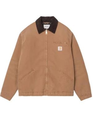 Carhartt Detroit Zip-Up Jacket - Brown