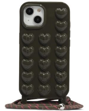 Bimba Y Lola Dark Shiny Silicone Case For Iphone 15 - Green