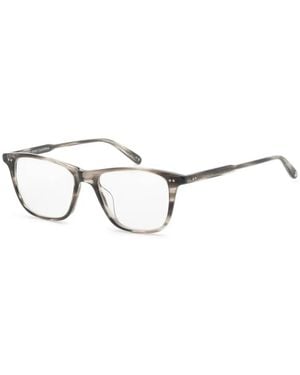 Garrett Leight Hayes Rectangle-Frame Glasses - White