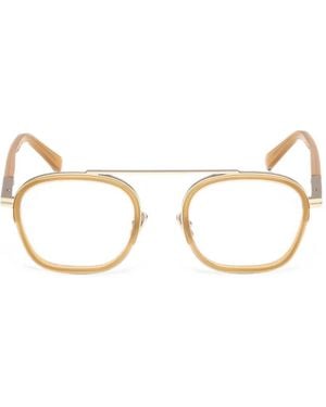 ZEGNA Occhiali Con Montatura Geometrica - Neutro