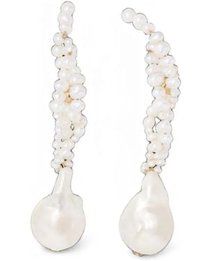 Completedworks Gotcha Pearl Earrings - White