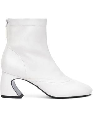 3.1 Phillip Lim Id Leather Ankle Boot - White