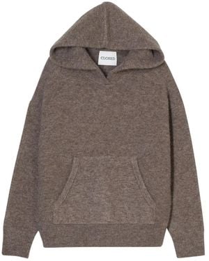 Closed Jersey con capucha - Marrón