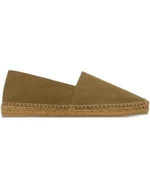 Saint Laurent Katoenen Espadrilles - Groen