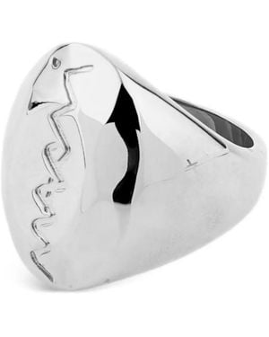 Marni Signet Ring - White