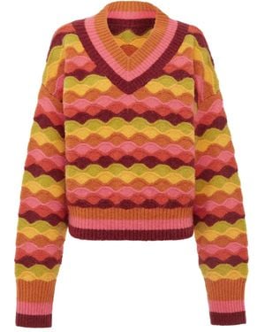 ALÉMAIS Rocco Sweater - Red