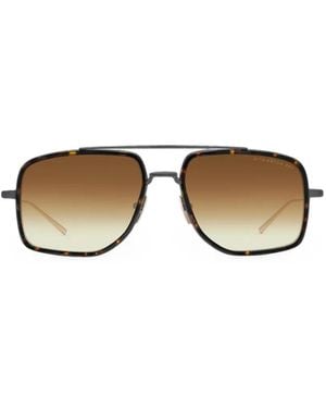 Dita Eyewear Artoa.88X Square-Frame Sunglasses - Metallic