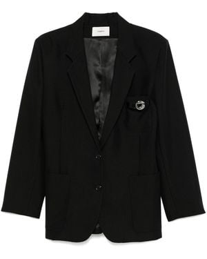 Coperni Belted-Pocket Blazer - Black