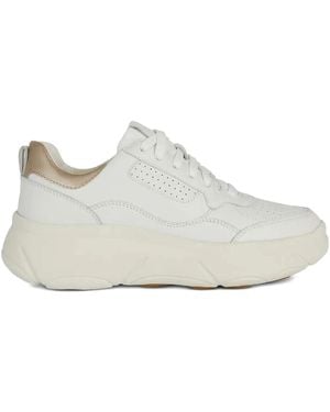 Geox Sneakers Mit Dicker Sohle - Weiß