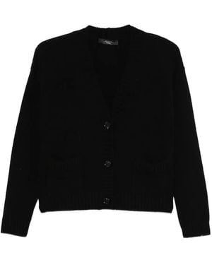 Weekend by Maxmara バージンウール カーディガン - ブラック
