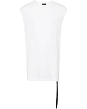 Ann Demeulemeester Kristiaan Tank Top - White