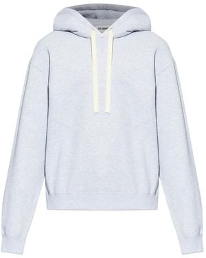 Jil Sander Long-Sleeve Hoodie - White