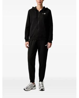 PUMA Logo-Print Tracksuit Set - Zwart