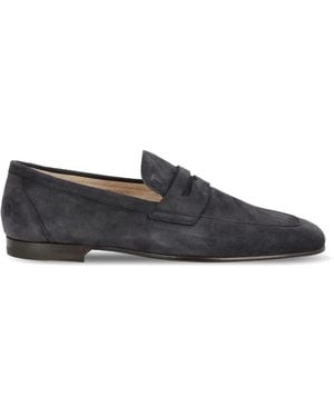 Tod's Suede Loafers - Blue