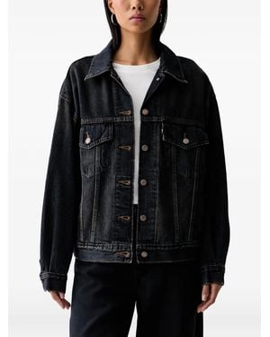 Levi's Faded-Effect Denim Jacket - Black