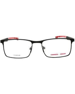Carrera Rectangle-Frame Glasses - Black