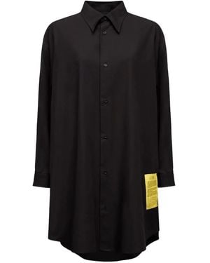 MM6 by Maison Margiela Cottom Shirt Dress - Black