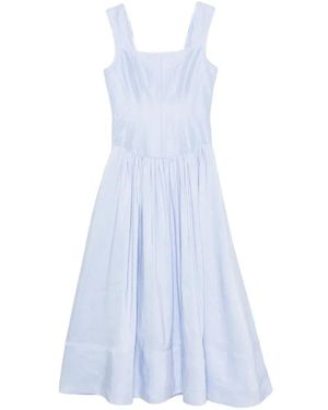 Aje. Vestido Midi Spirelle - Blanco