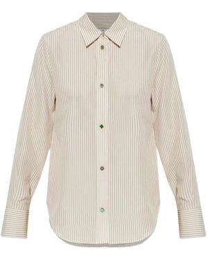 Paul Smith Striped Shirt - White