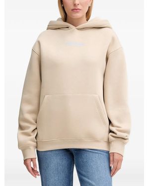 Alpha Industries Studio Edition Hoodie Met Print - Naturel