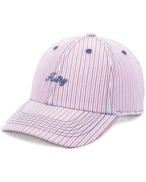 Autry Striped Baseball Cap - Pink
