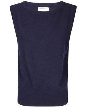 Extreme Cashmere Katherine Knitted Vest - Blue