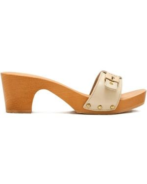 Scholl 65Mm Pescura Cameron Sandals - Natural